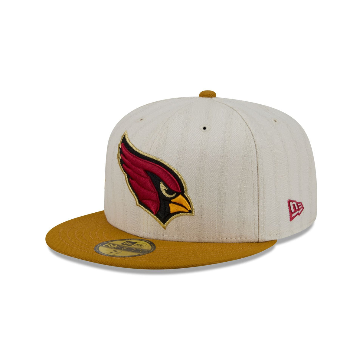 Arizona Cardinals Chrome Herringbone 59FIFTY Fitted Hat