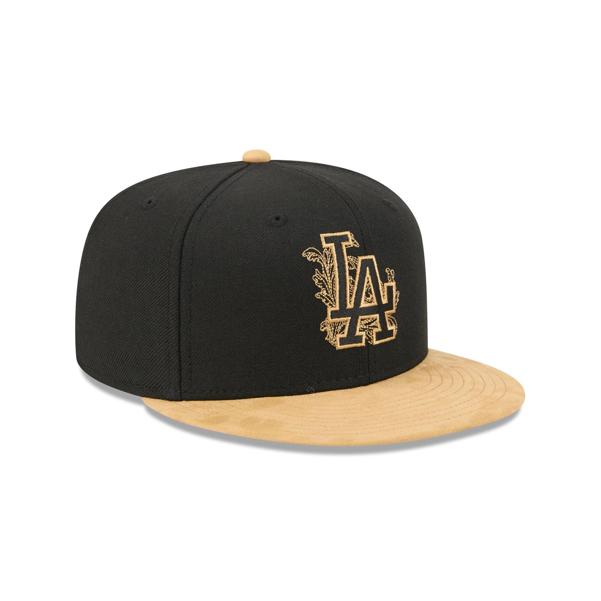 Los Angeles Dodgers Black Wool 59FIFTY Fitted Hat