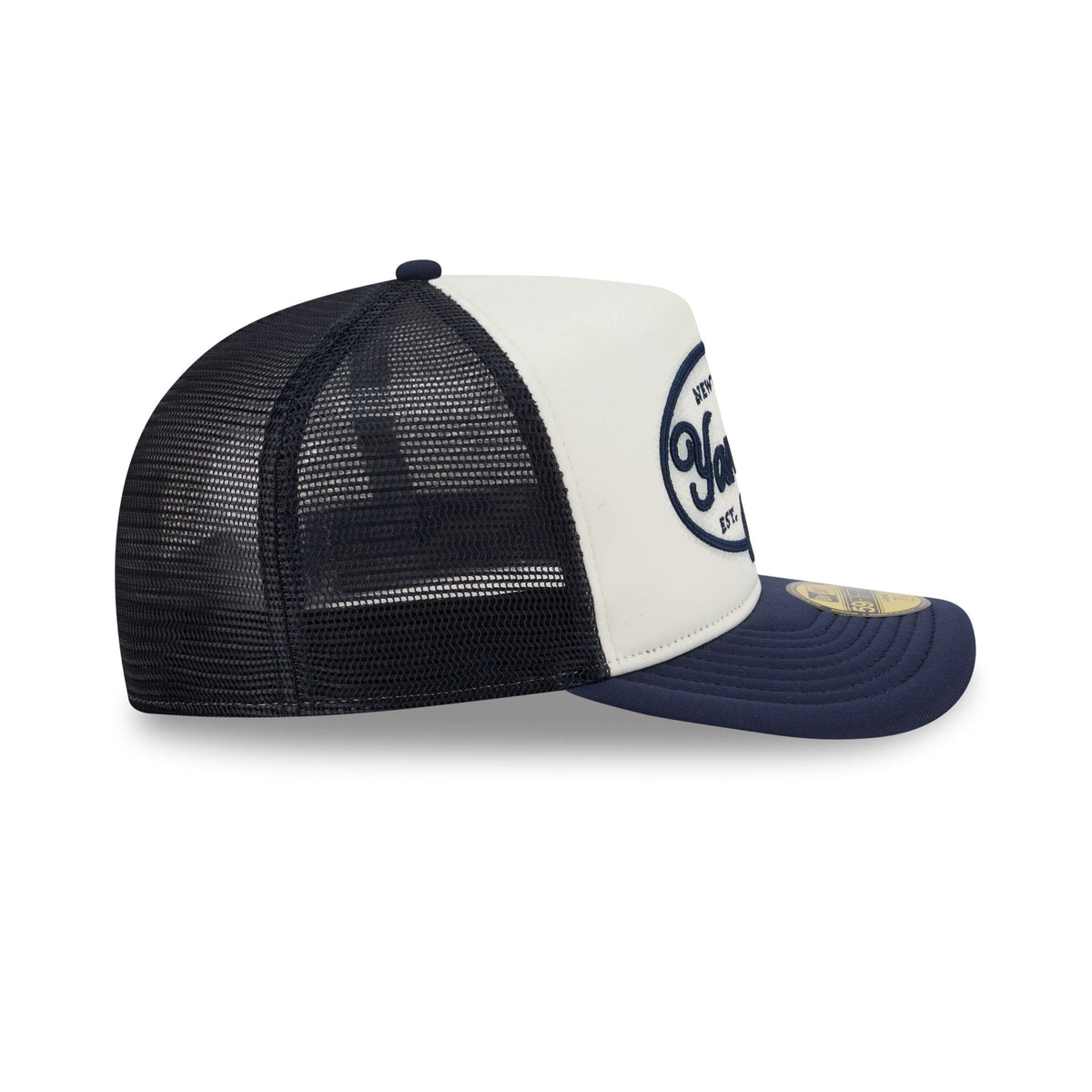 New York Yankees Chrome 59FIFTY Fitted Trucker Hat
