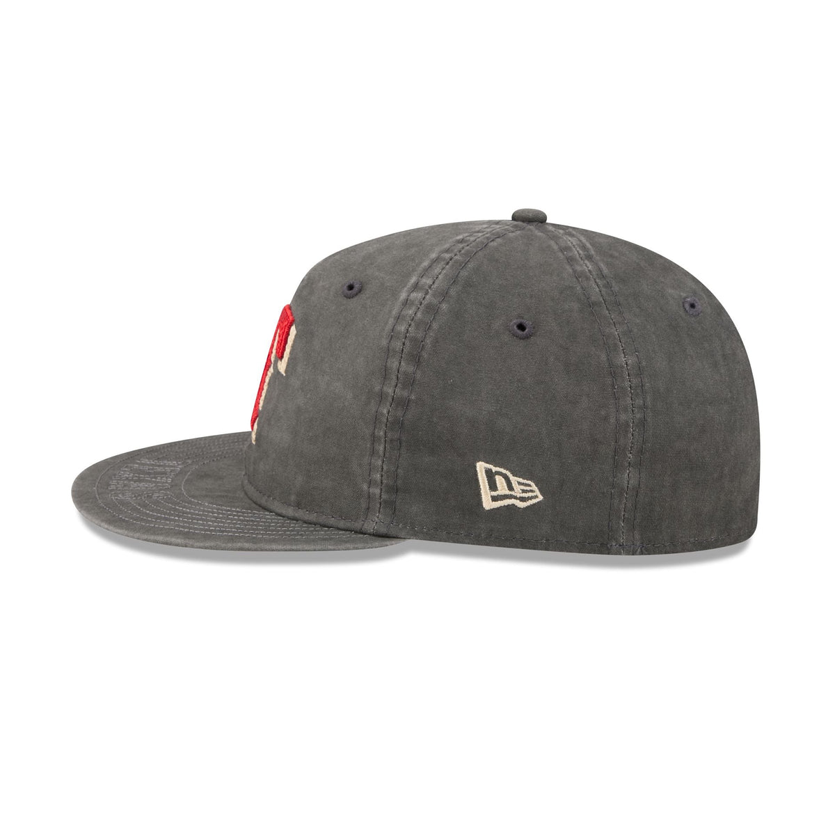 Texas Rangers Visor Stitch Retro Crown 59FIFTY Fitted Hat