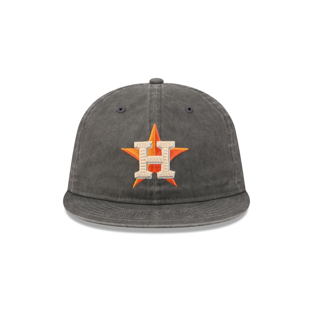Houston Astros Visor Stitch Retro Crown 59FIFTY Fitted Hat