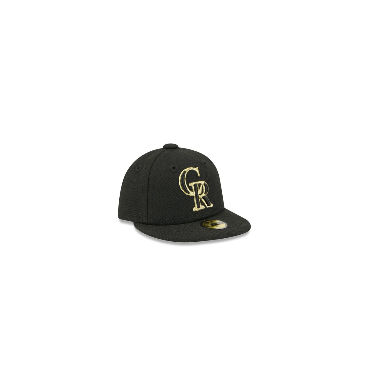Colorado Rockies Gold Logo Mini 59FIFTY Fitted Hat