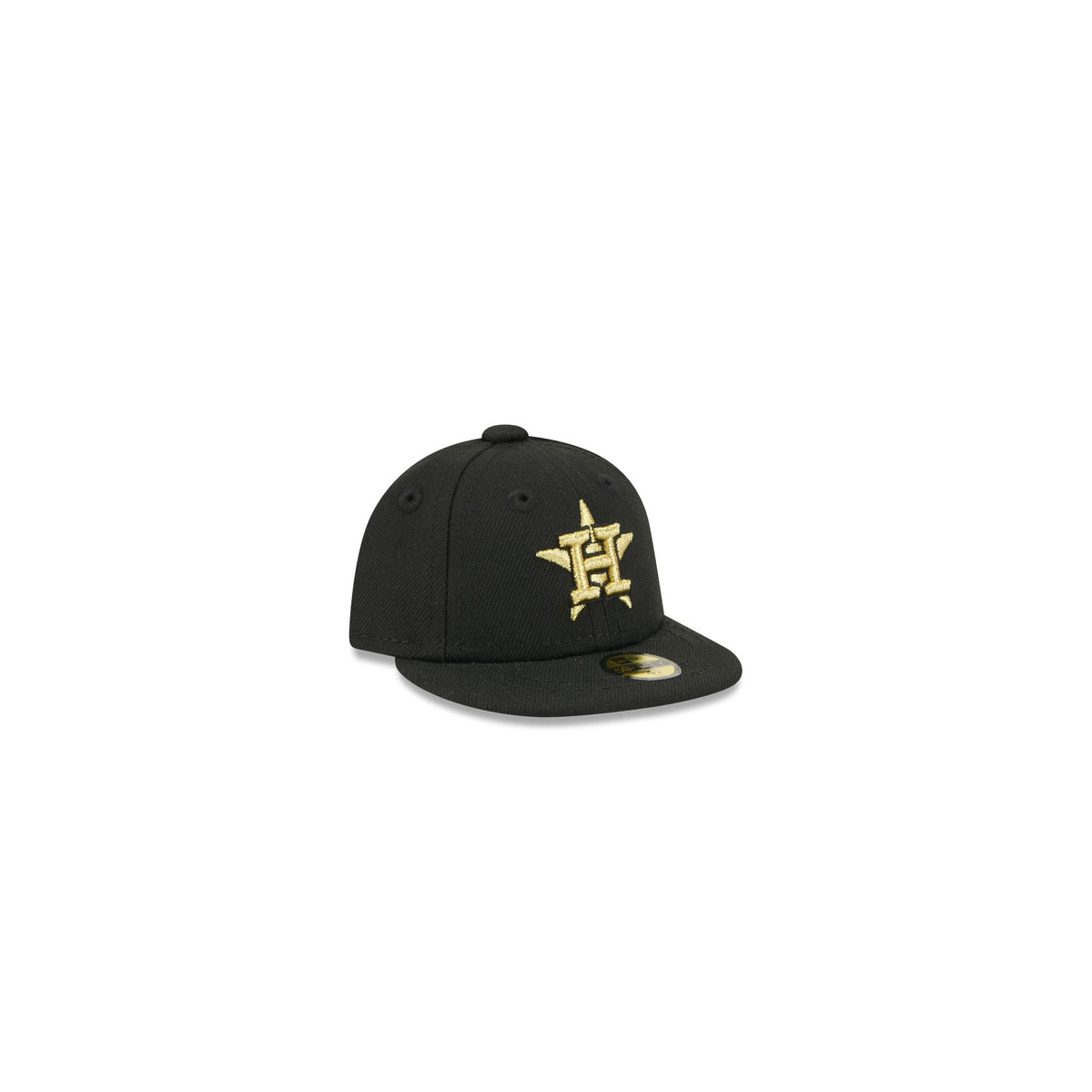 Houston Astros Gold Logo Mini 59FIFTY Fitted Hat