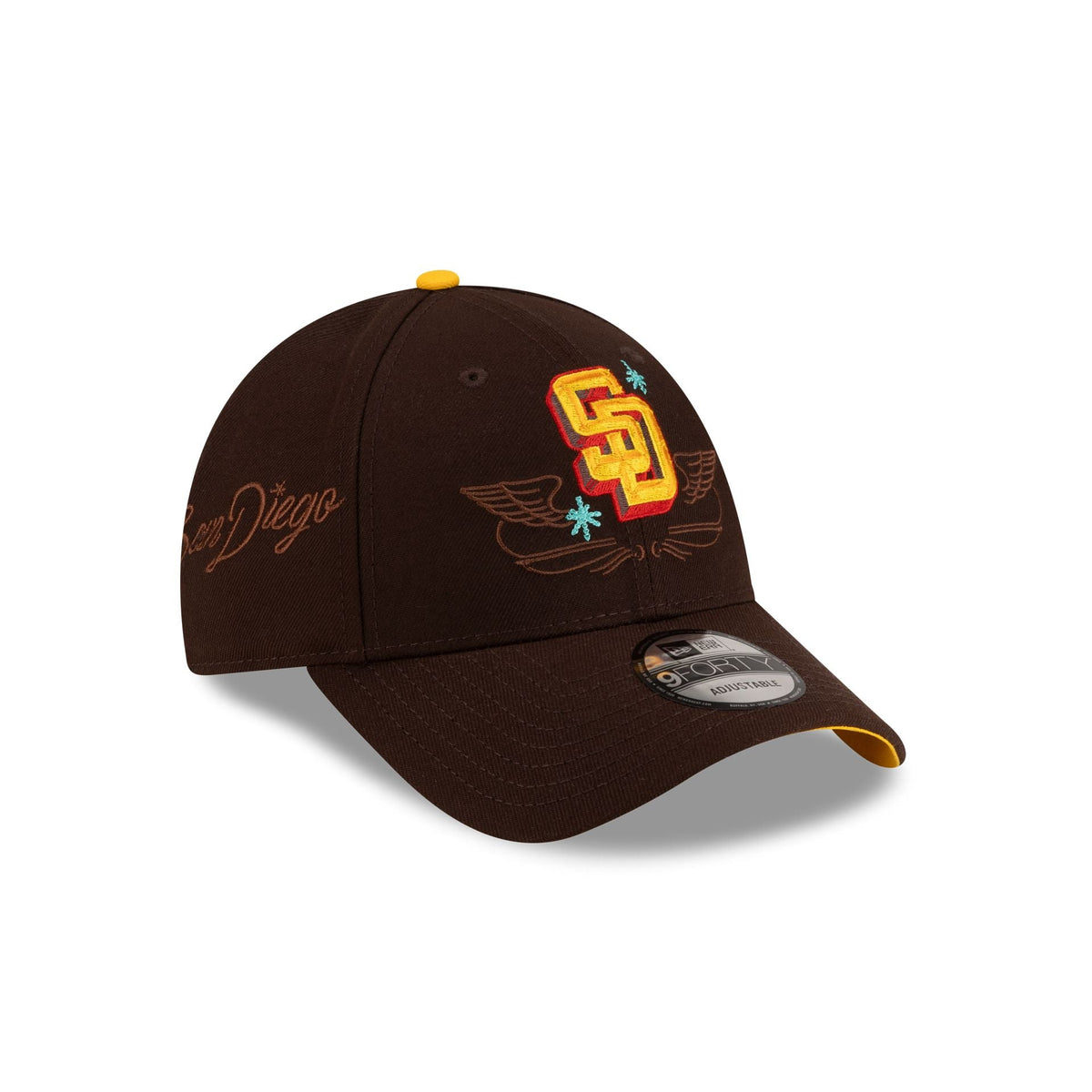 Rótulos Bautista x San Diego Padres 9FORTY Snapback Hat