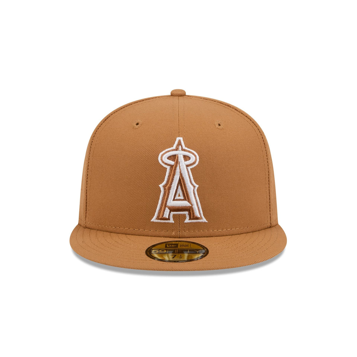 Los Angeles Angels Bronze Basic 59FIFTY Fitted Hat