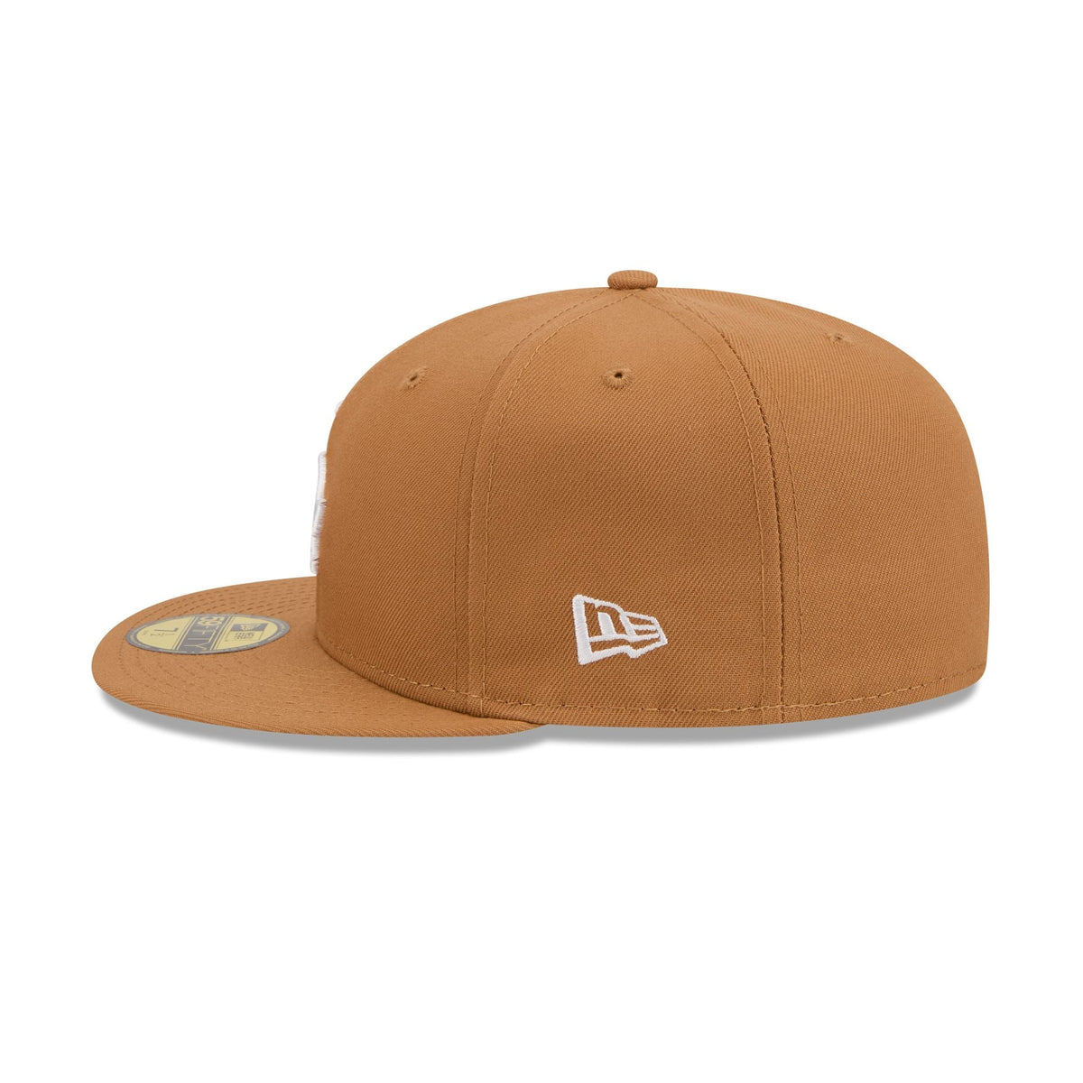 Los Angeles Dodgers Bronze Basic 59FIFTY Fitted Hat