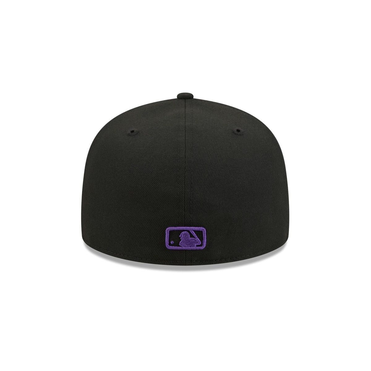 Colorado Rockies Black Basic 59FIFTY Fitted Hat