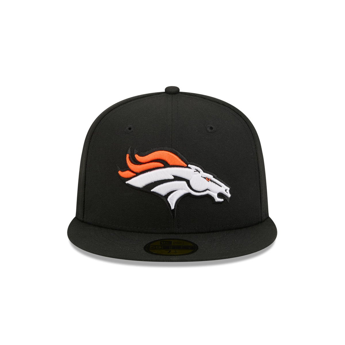 Denver Broncos Black Basic 59FIFTY Fitted Hat