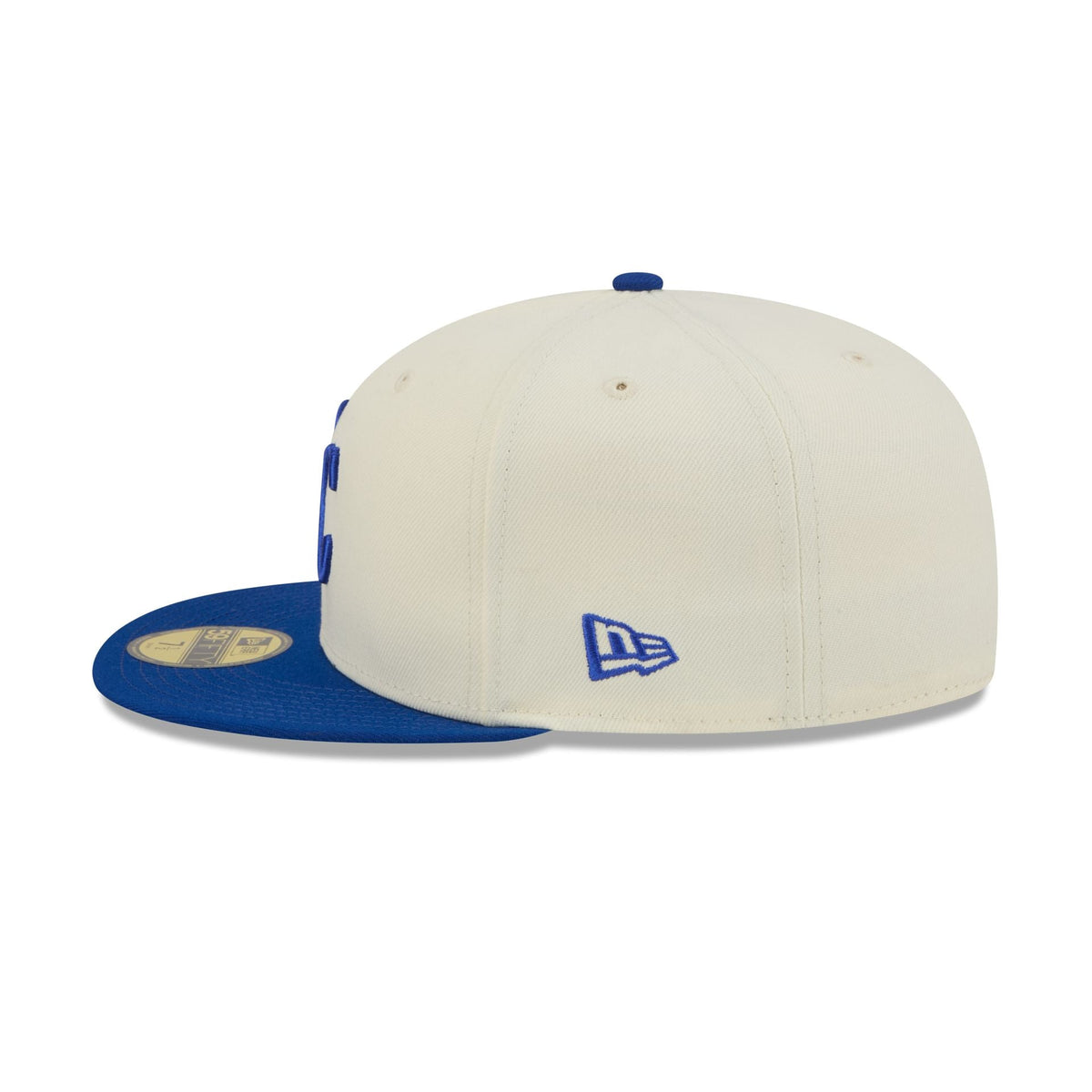 Kansas City Royals Chrome White Basic 59FIFTY Fitted Hat