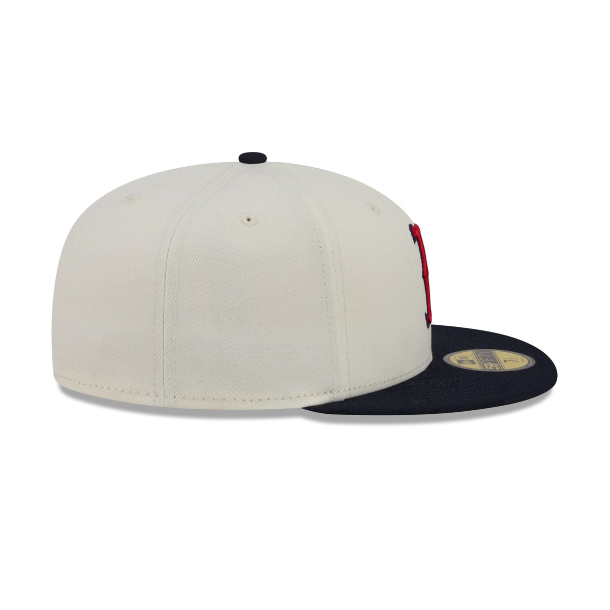 Boston Red Sox Chrome White Basic 59FIFTY Fitted Hat