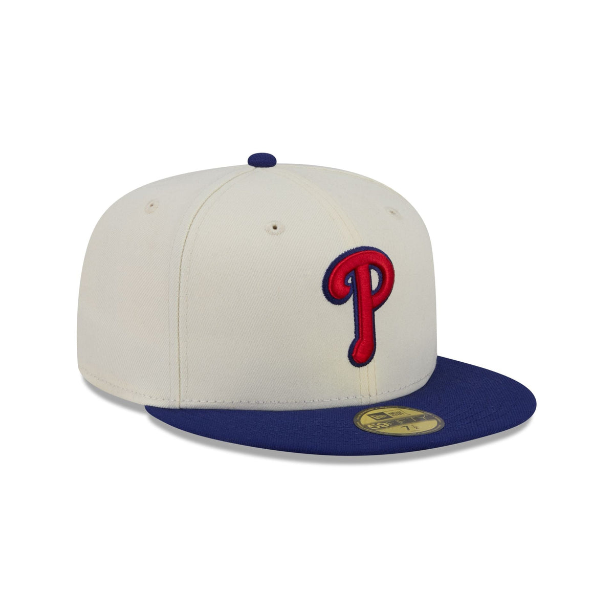 Philadelphia Phillies Chrome White Basic 59FIFTY Fitted Hat