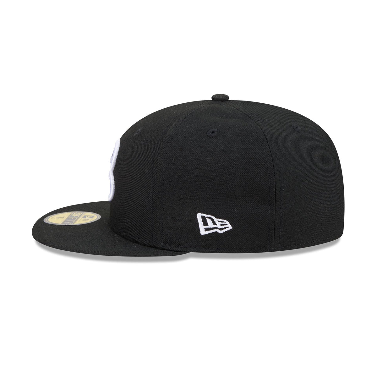 Cincinnati Bengals Black and White Basic 59FIFTY Fitted Hat