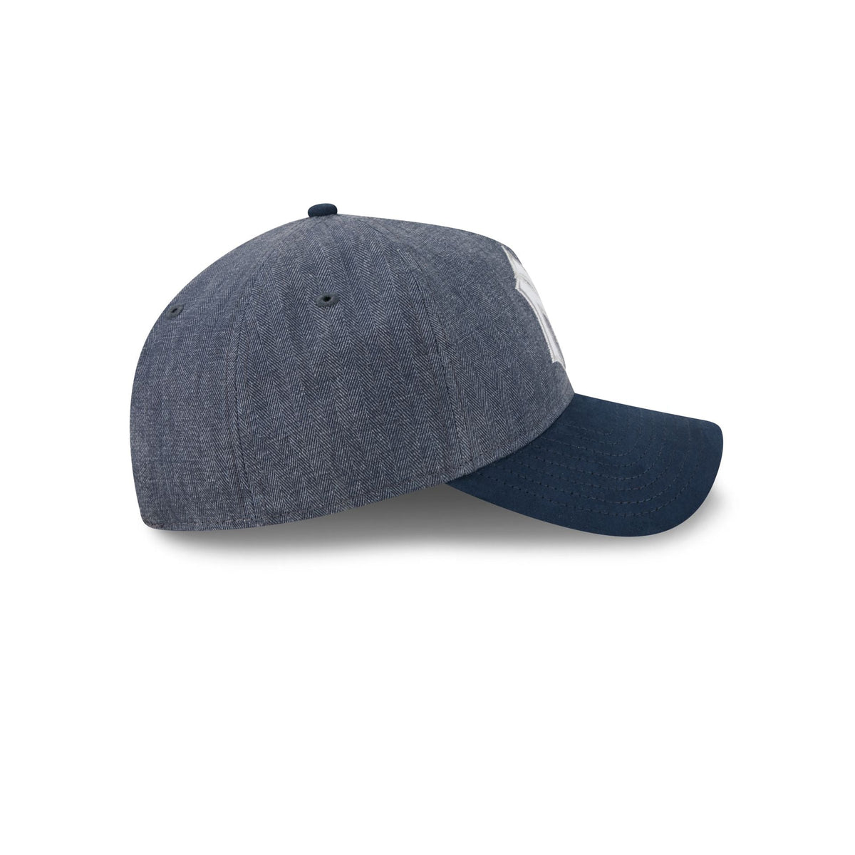 New York Yankees Herringbone Team Colors 9TWENTY A-Frame Adjustable Hat