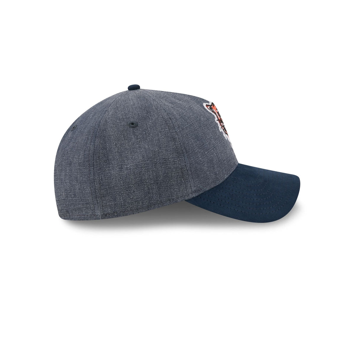 Detroit Tigers Herringbone Team Colors 9TWENTY A-Frame Adjustable Hat