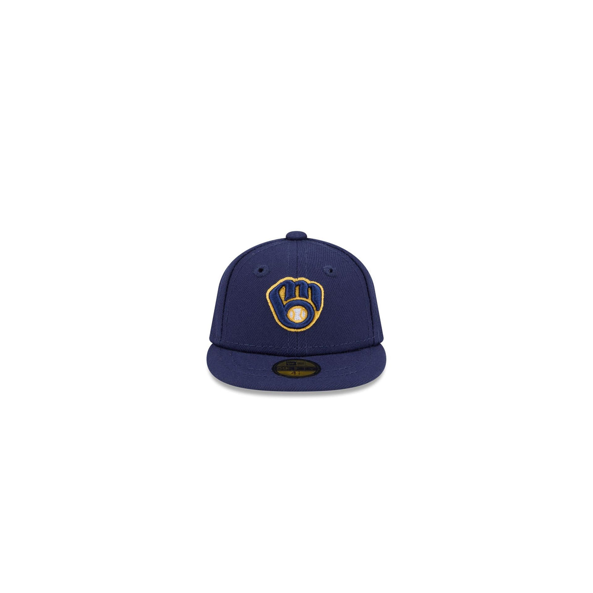 Milwaukee Brewers Authentic Collection Home Mini 59FIFTY Fitted Hat
