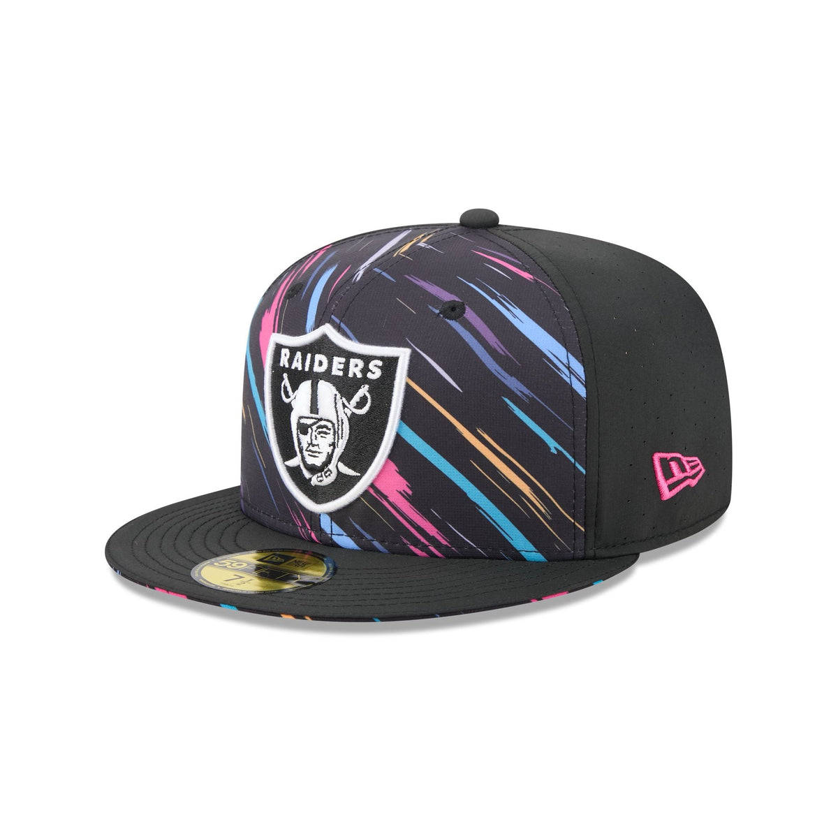 Las Vegas Raiders 2026 Crucial Catch 59FIFTY Fitted Hat