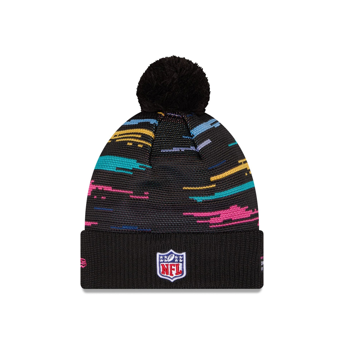 Miami Dolphins 2026 Crucial Catch Pom Knit Hat