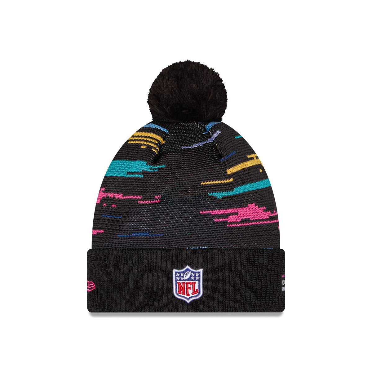 Houston Texans 2026 Crucial Catch Pom Knit Hat