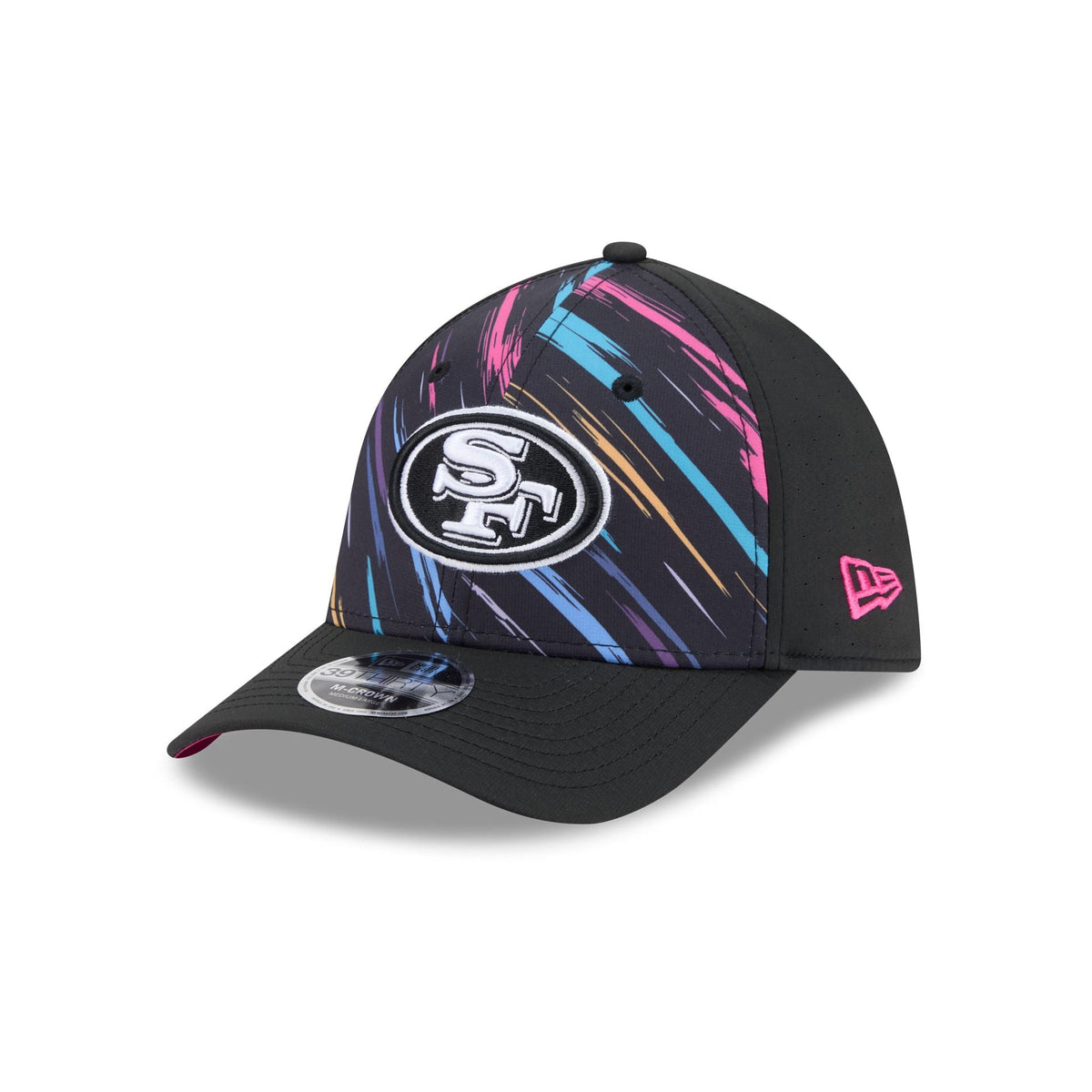 San Francisco 49ers 2026 Crucial Catch 39THIRTY M-Crown Stretch Fit Hat