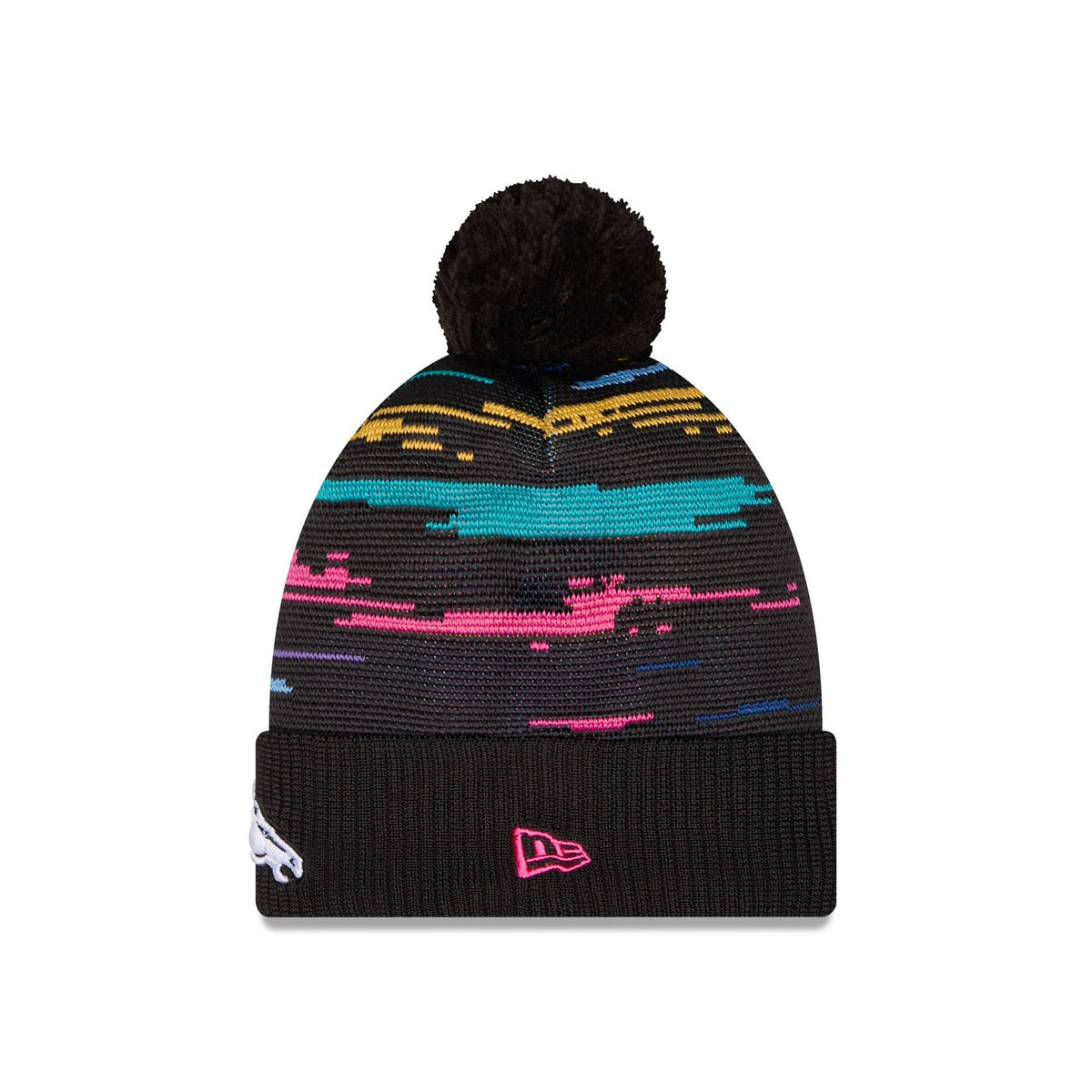 Denver Broncos 2026 Crucial Catch Pom Knit Hat