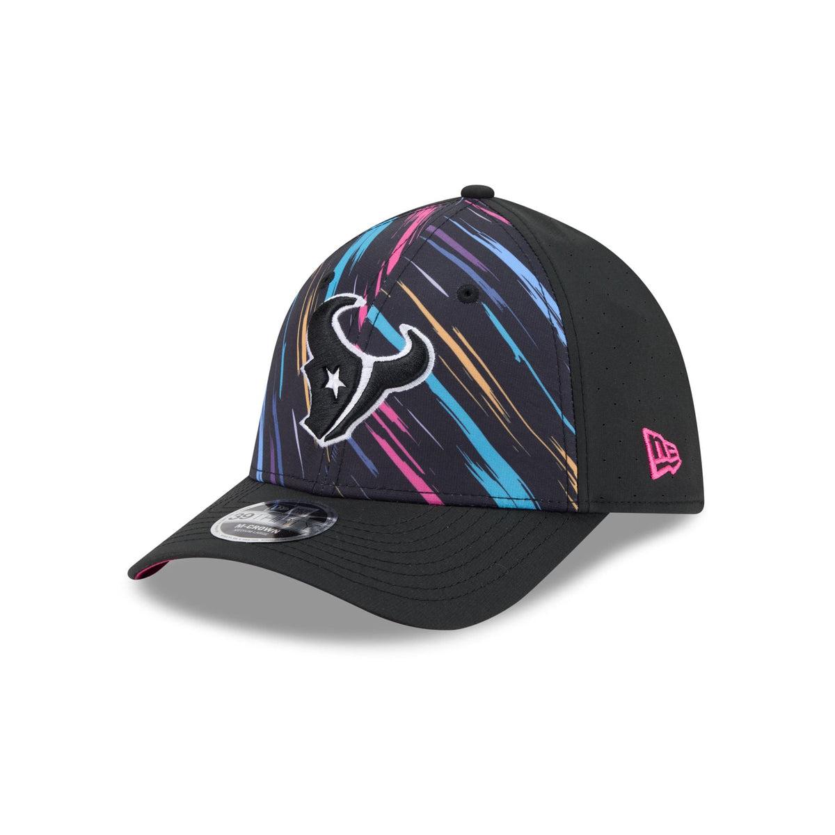 Houston Texans 2026 Crucial Catch 39THIRTY M-Crown Stretch Fit Hat