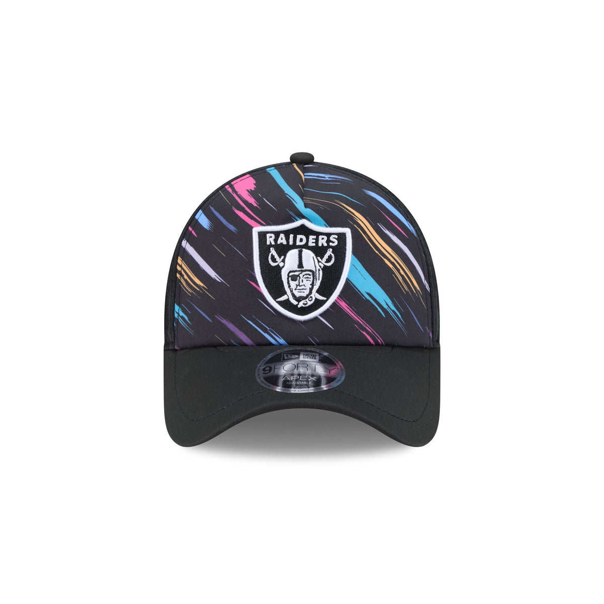 Las Vegas Raiders 2026 Crucial Catch 9FORTY APEX Snapback Hat
