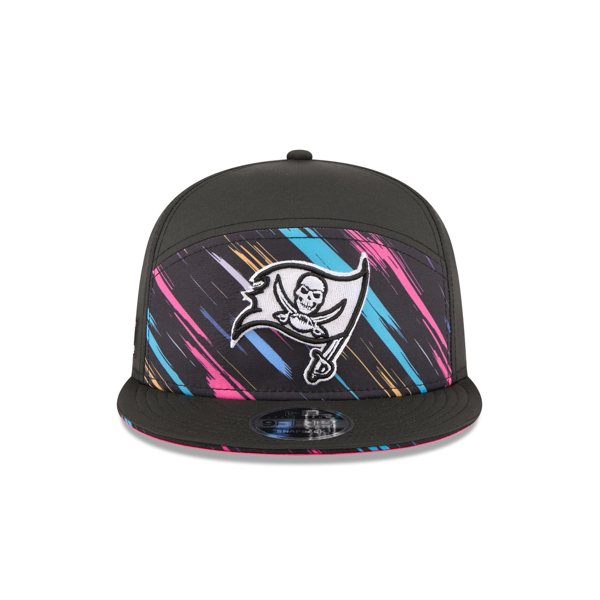 Tampa Bay Buccaneers 2026 Crucial Catch Split Panel 9FIFTY Snapback Hat