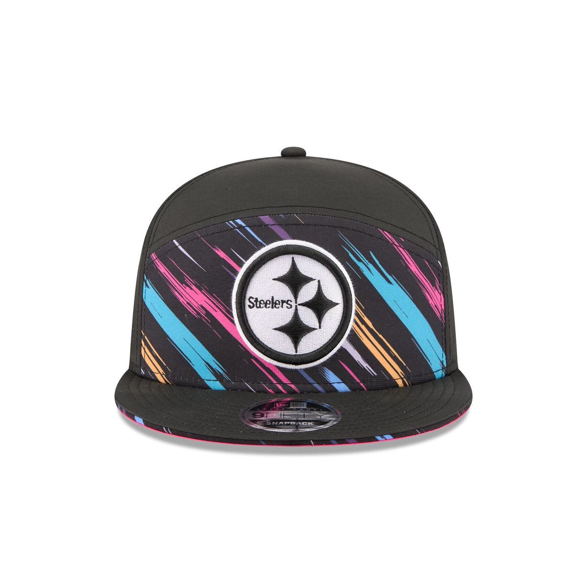 Pittsburgh Steelers 2026 Crucial Catch Split Panel 9FIFTY Snapback Hat