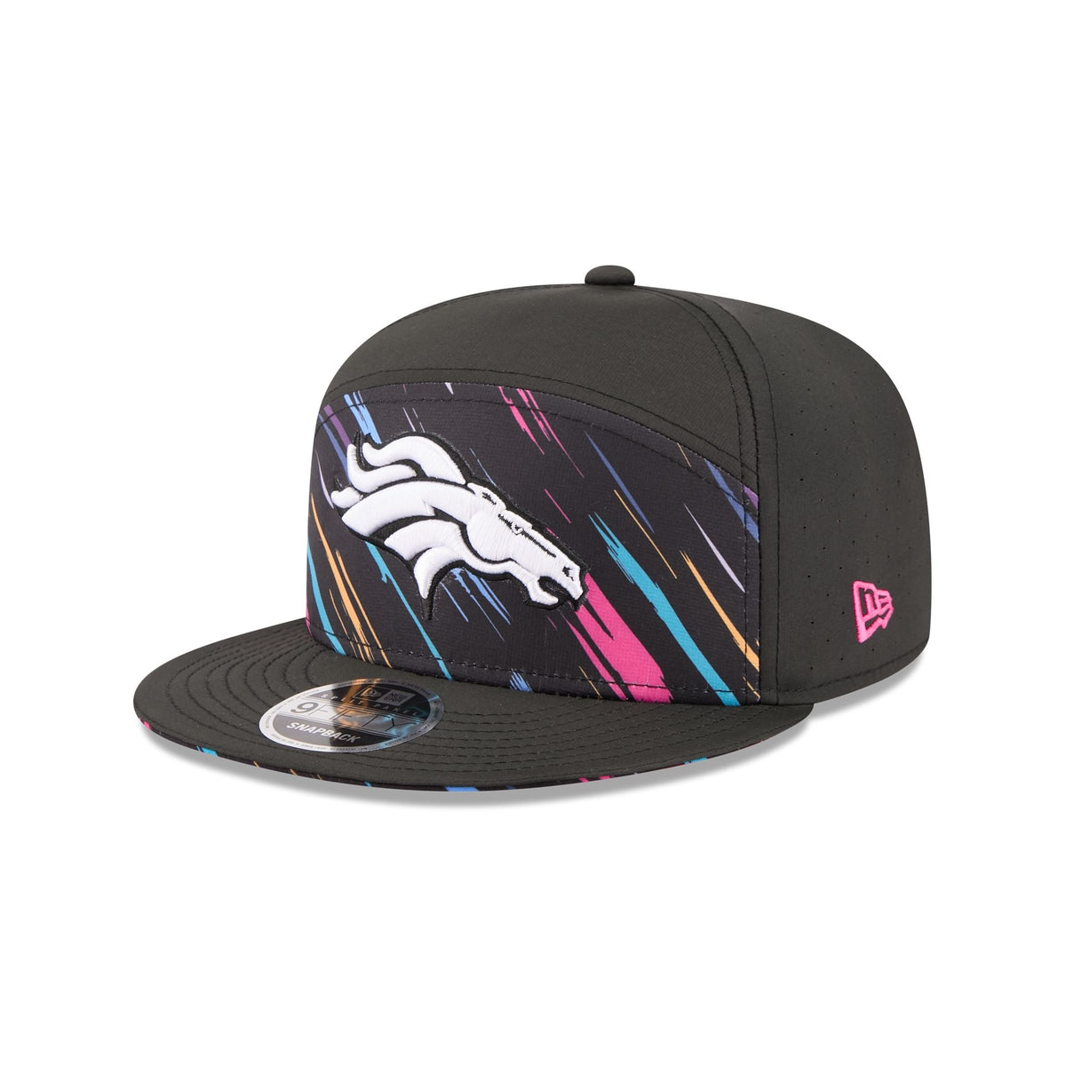 Denver Broncos 2026 Crucial Catch Split Panel 9FIFTY Snapback Hat