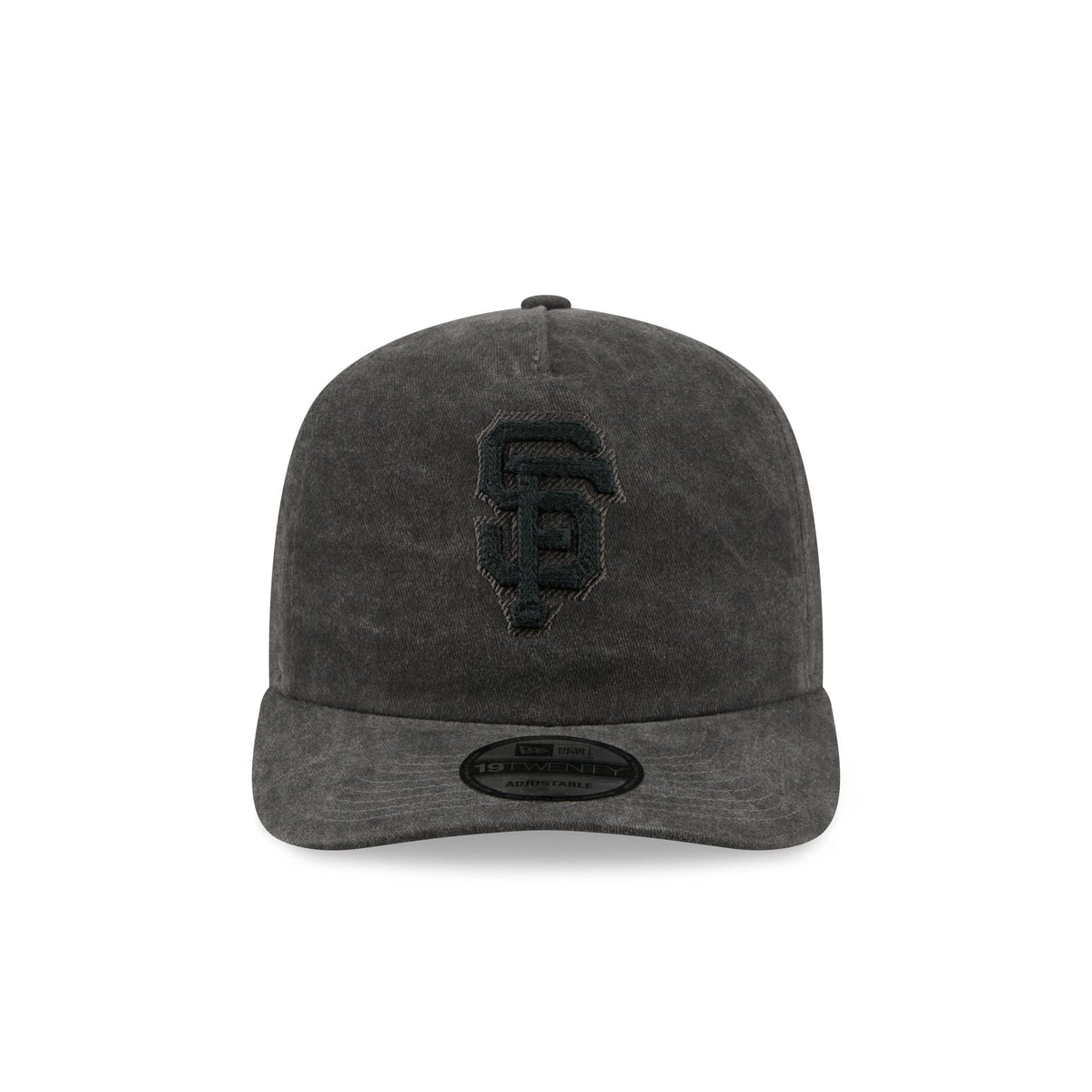 San Francisco Giants Black Pigment Dye 19TWENTY Snapback Hat