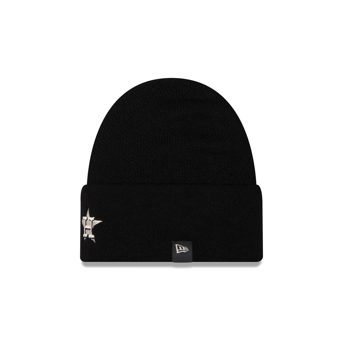Houston Astros Cashmere Black Cuffless Knit Beanie Hat