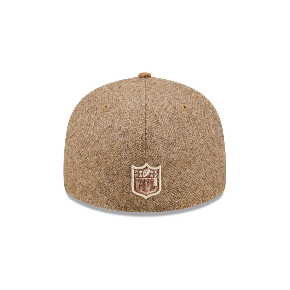 San Francisco 49ers Moon Brisbane Moss Brown Visor 59FIFTY Fitted Hat