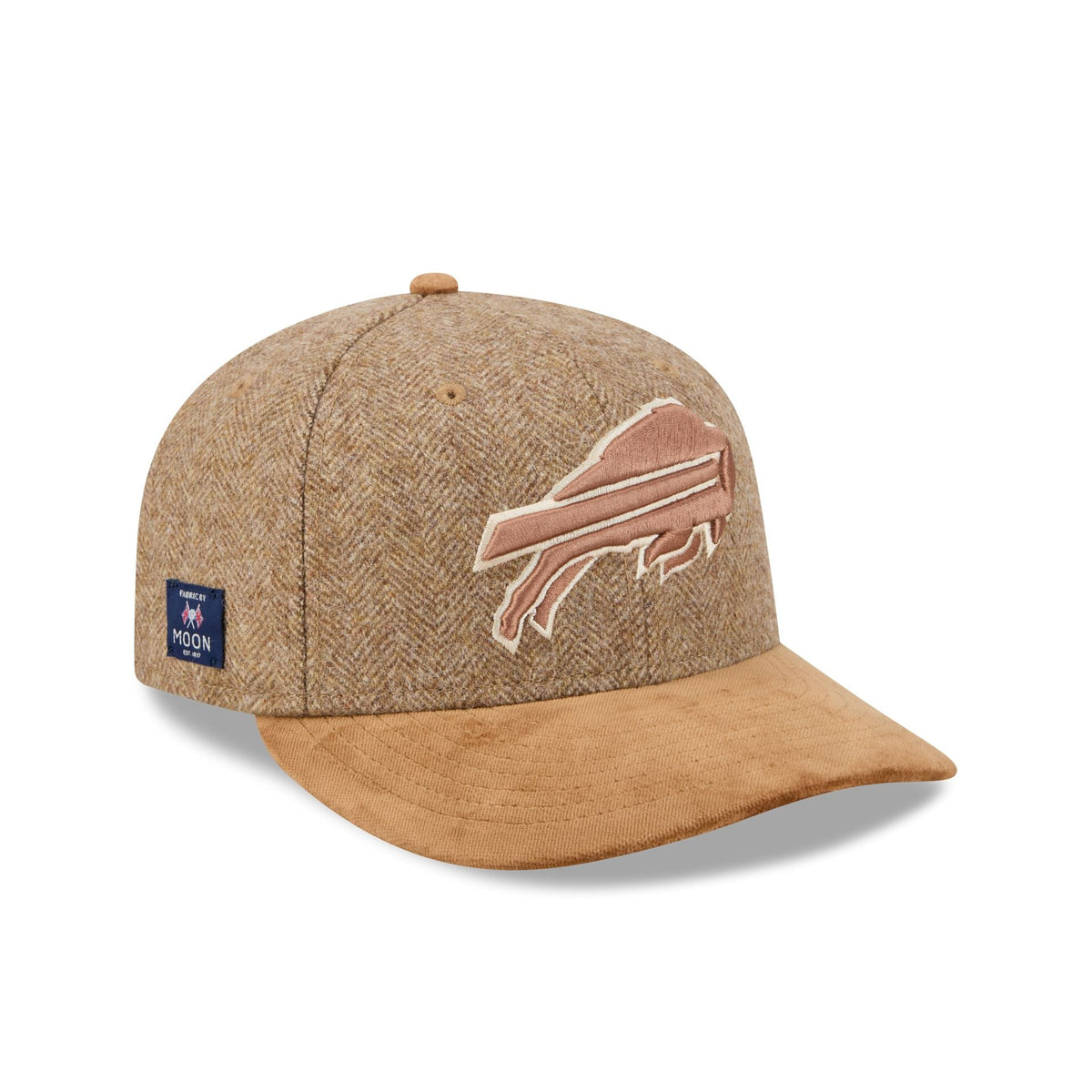 Buffalo Bills Moon Brisbane Moss Brown Visor 59FIFTY Fitted Hat