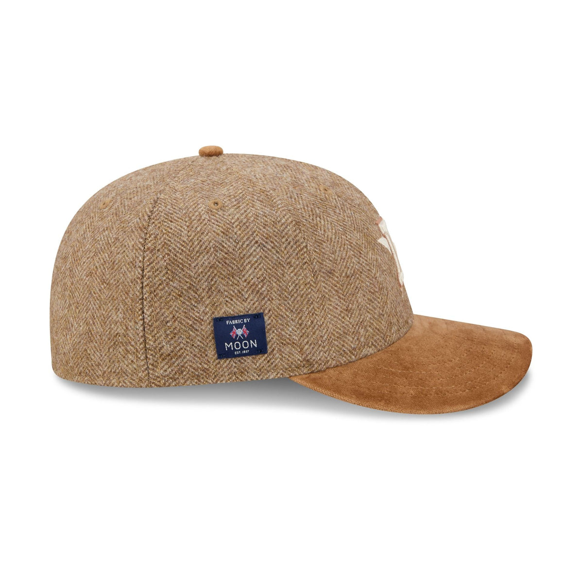 Houston Astros Moon Brisbane Moss Brown Visor 59FIFTY Fitted Hat