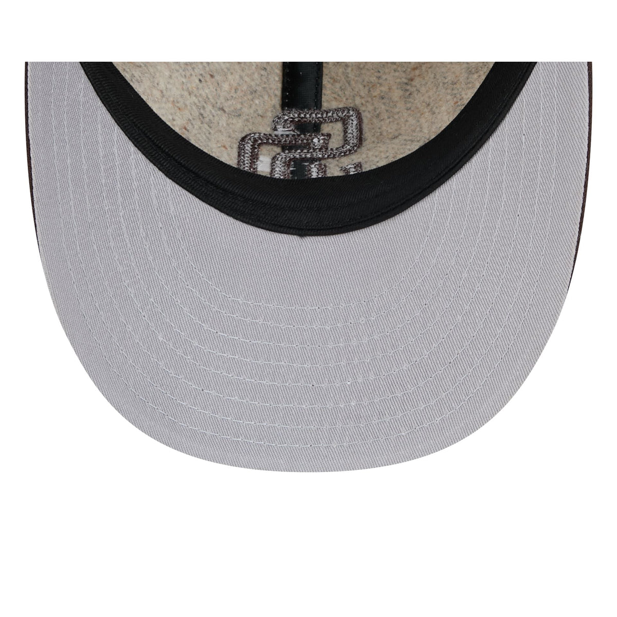 San Diego Padres Moon Herringbone Retro Crown 59FIFTY Fitted Hat