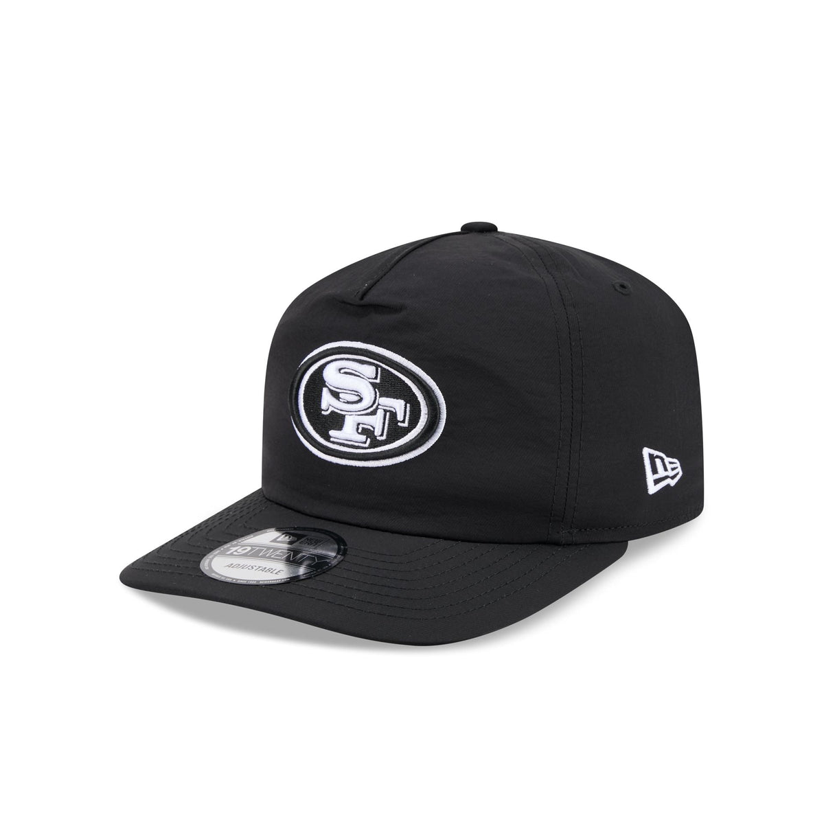 San Francisco 49ers Nylon Black 19TWENTY Adjustable Hat