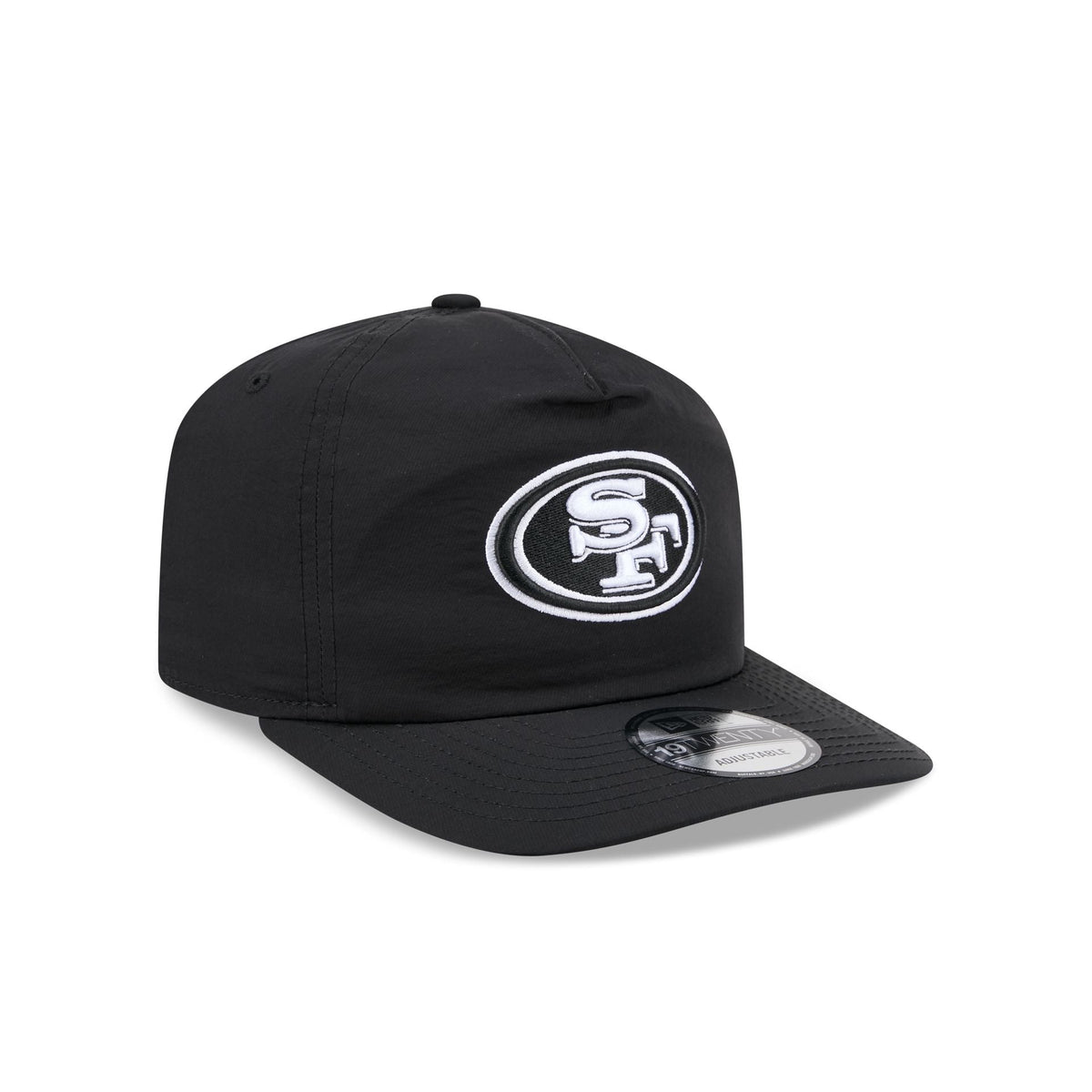San Francisco 49ers Nylon Black 19TWENTY Adjustable Hat