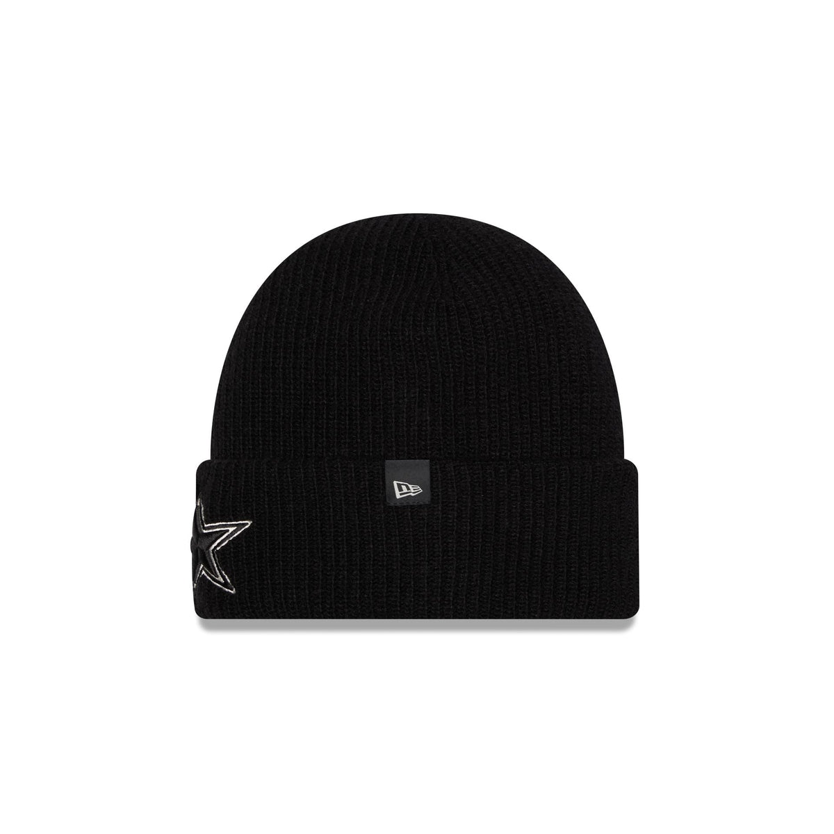 Dallas Cowboys Woolen Black Short Cuff Knit Beanie Hat