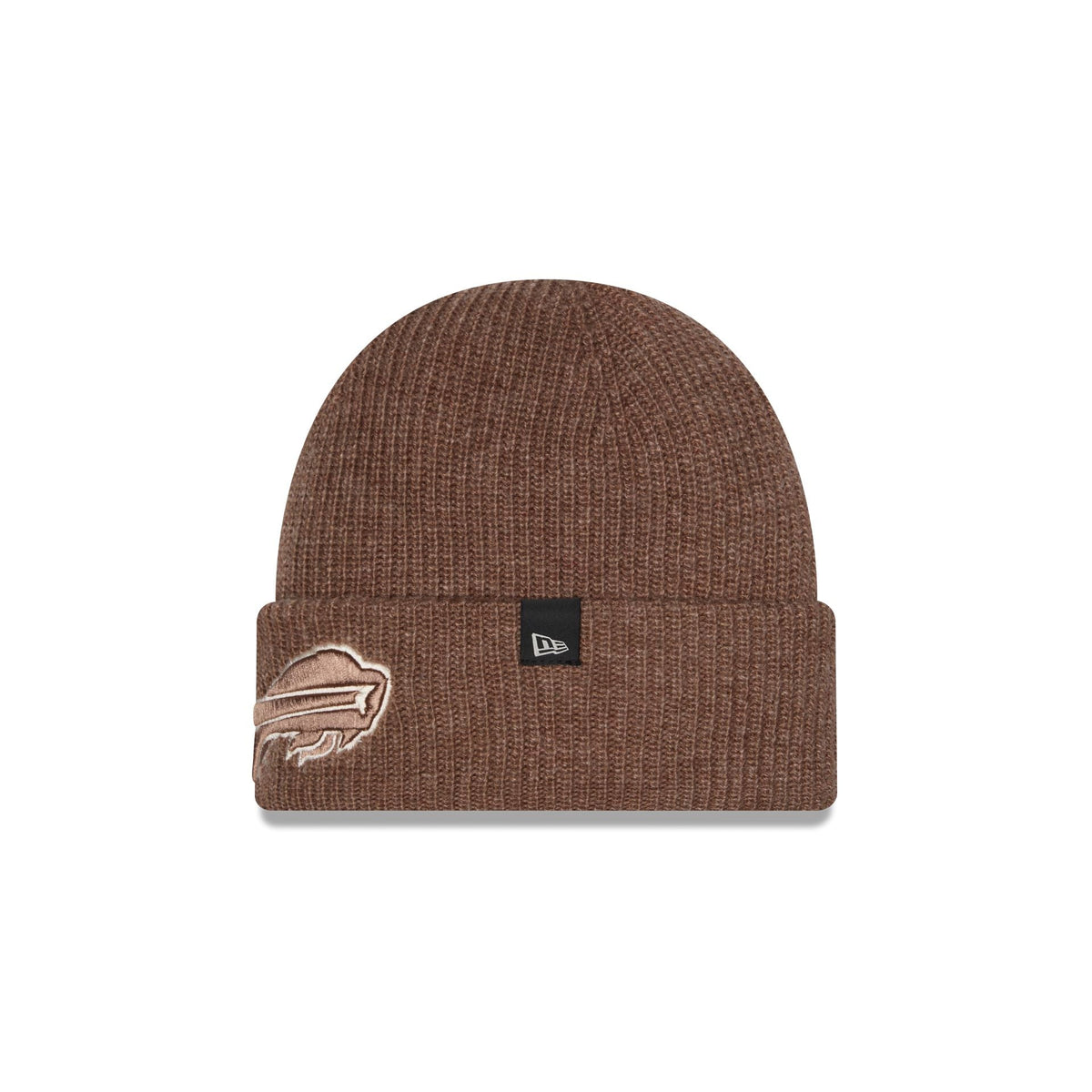 Buffalo Bills Woolen Tan Short Cuff Knit Beanie Hat