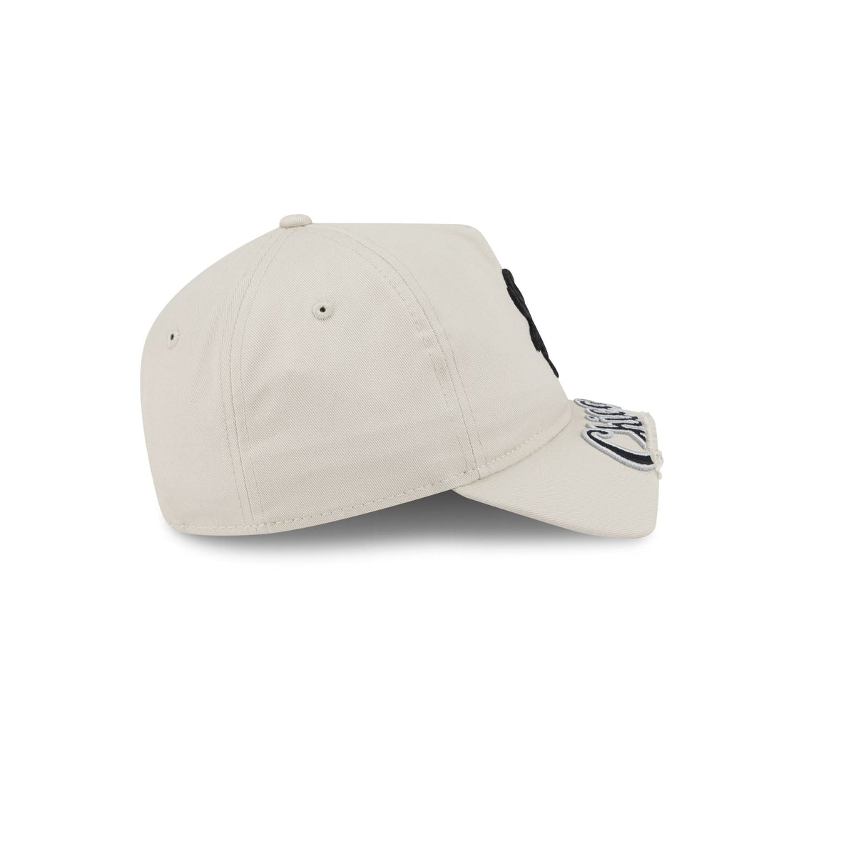 Chicago White Sox Stone 9FORTY A-Frame Unstructured Cut-Off Visor Snapback Hat
