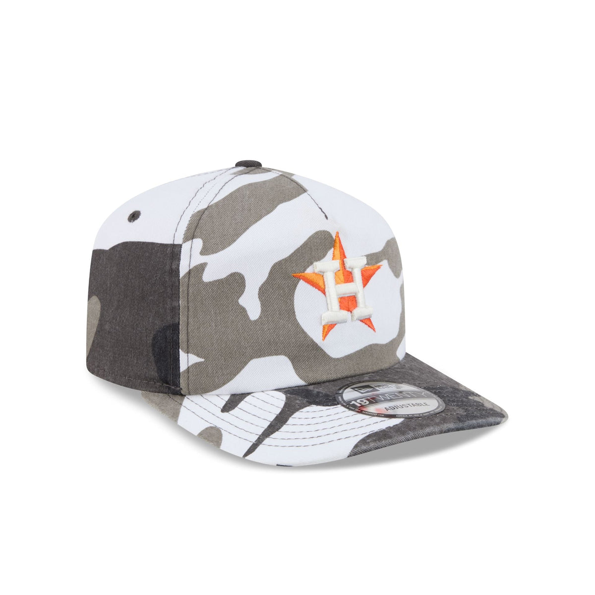 Houston Astros Washed Nylon Camo 19TWENTY Adjustable Hat