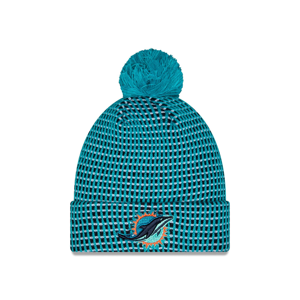 Miami Dolphins 2026 Rivalries Kids Pom Knit Hat