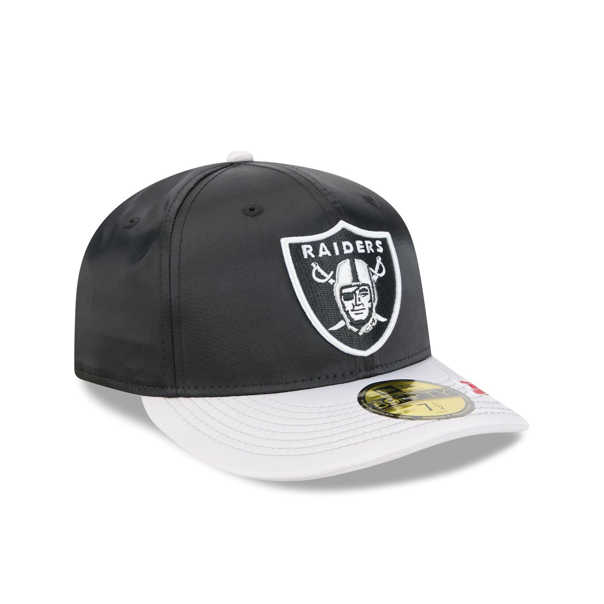 Just Caps Satin Las Vegas Raiders 59FIFTY Fitted Hat