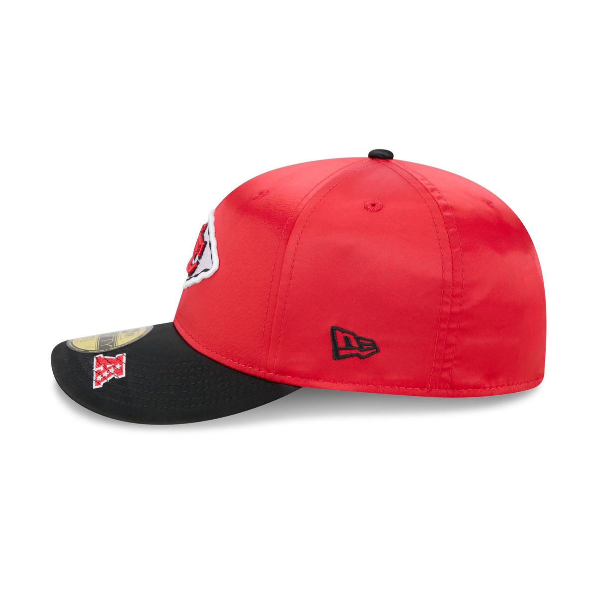 Just Caps Satin Kansas City Chiefs 59FIFTY Fitted Hat