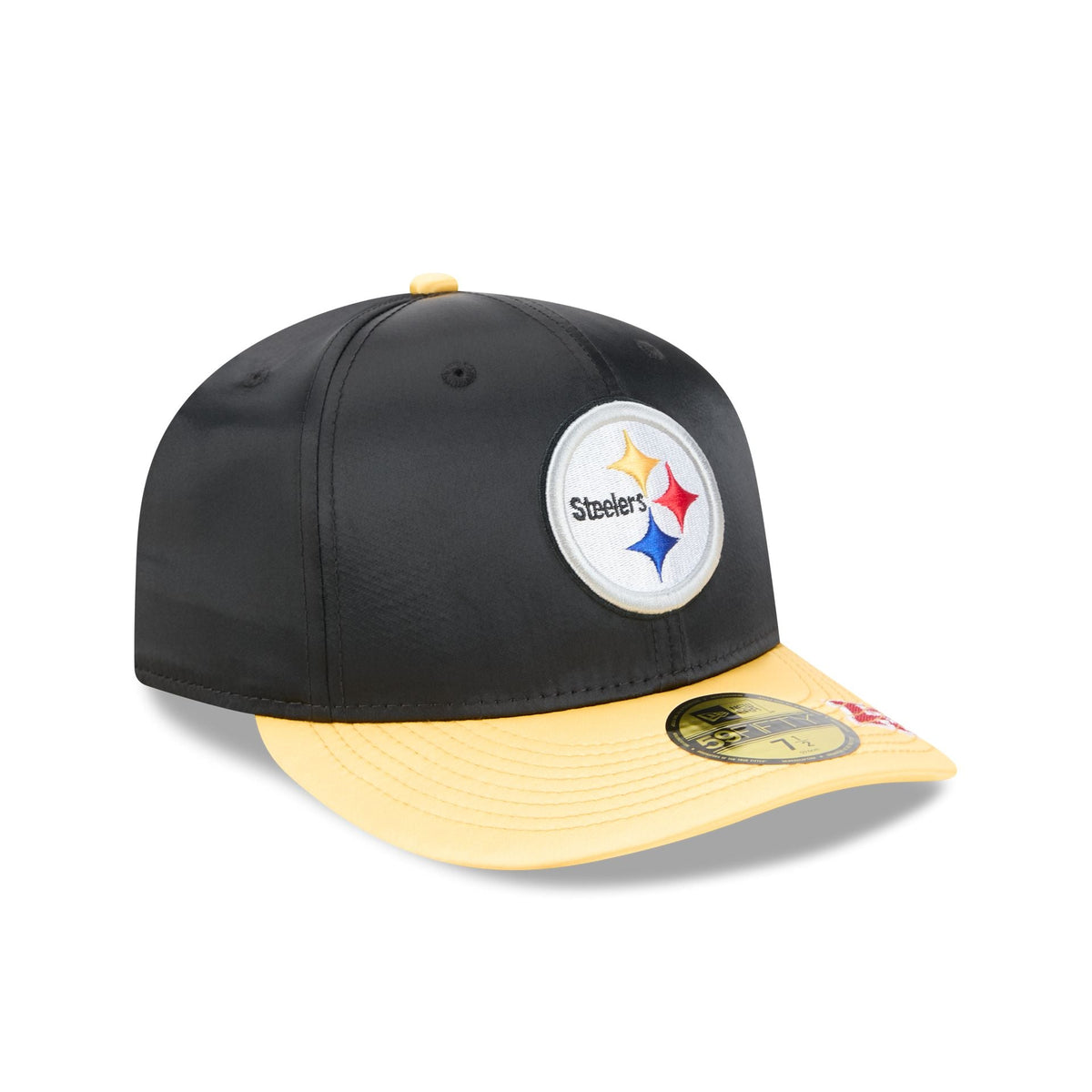 Just Caps Satin Pittsburgh Steelers 59FIFTY Fitted Hat