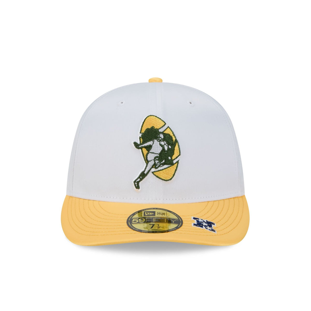 Just Caps Satin Green Bay Packers 59FIFTY Fitted Hat