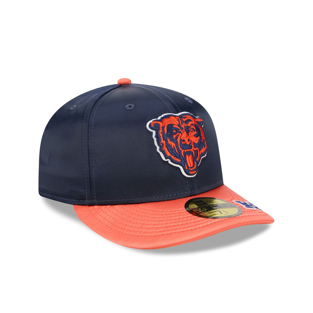 Just Caps Satin Chicago Bears 59FIFTY Fitted Hat