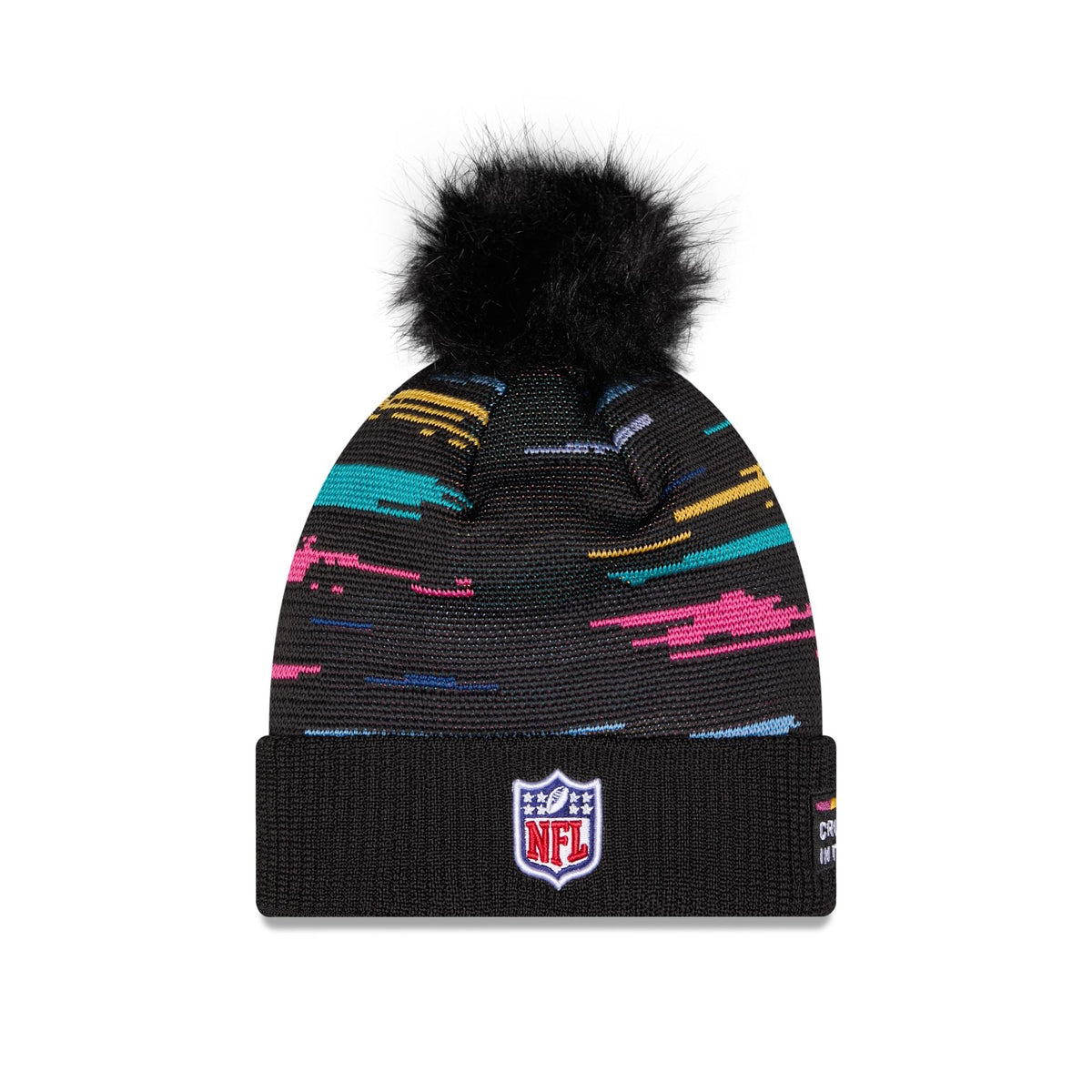 Las Vegas Raiders 2026 Crucial Catch Women's Pom Knit Hat