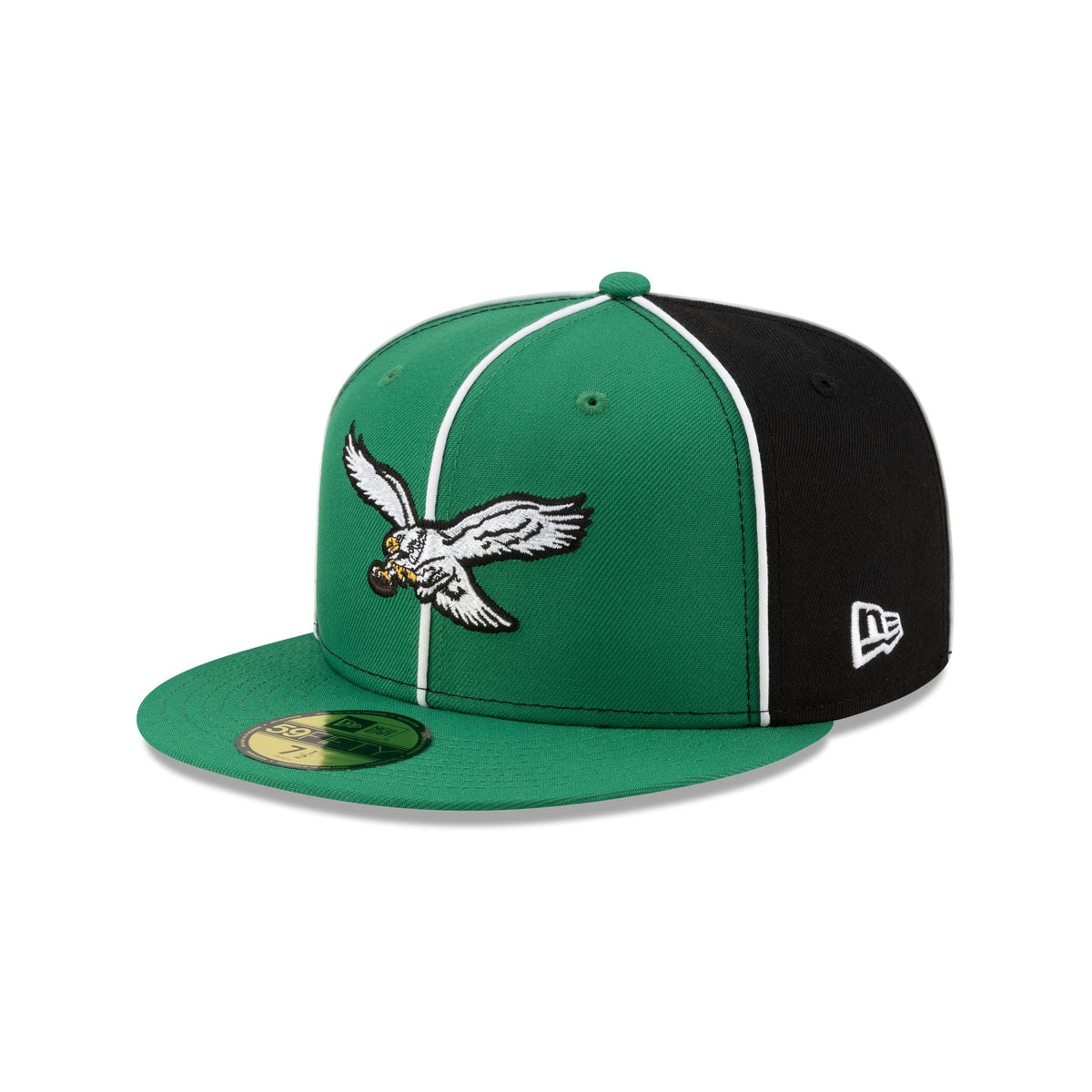 Philadelphia Eagles Two-Tone Pinwheel 59FIFTY Fitted Hat