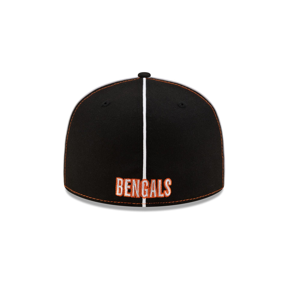 Cincinnati Bengals Two-Tone Pinwheel 59FIFTY Fitted Hat